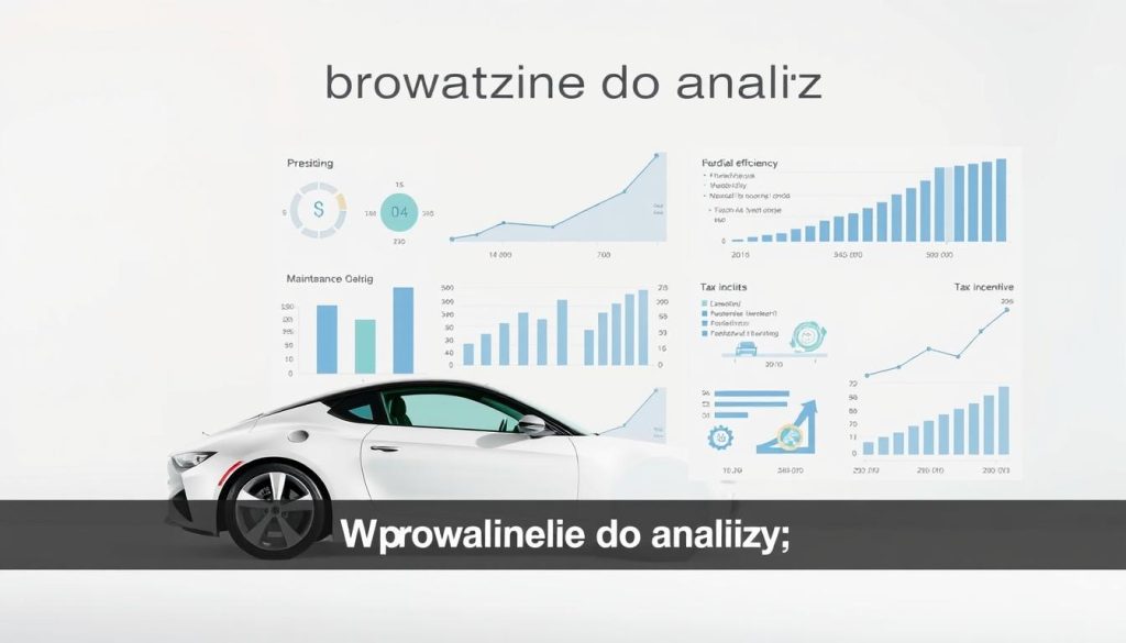 A detailed analysis of the costs associated with a hybrid vehicle, presented in a clean, minimalist style. The foreground features a sleek, state-of-the-art hybrid car in a serene, well-lit setting, emphasizing its efficient and environmentally-friendly design. The middle ground showcases a series of financial charts and graphs, providing a clear visual representation of the key cost considerations, such as fuel efficiency, maintenance, and tax incentives. The background is a soft, neutral palette, allowing the central elements to take center stage and convey a sense of professionalism and authority. The overall composition exudes a calm, informative atmosphere, perfectly suited to introduce the "Wprowadzenie do analizy" section of the article.